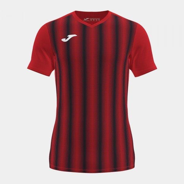 Pánské tričko Joma Inter II Short Sleeve T-Shirt Red Black