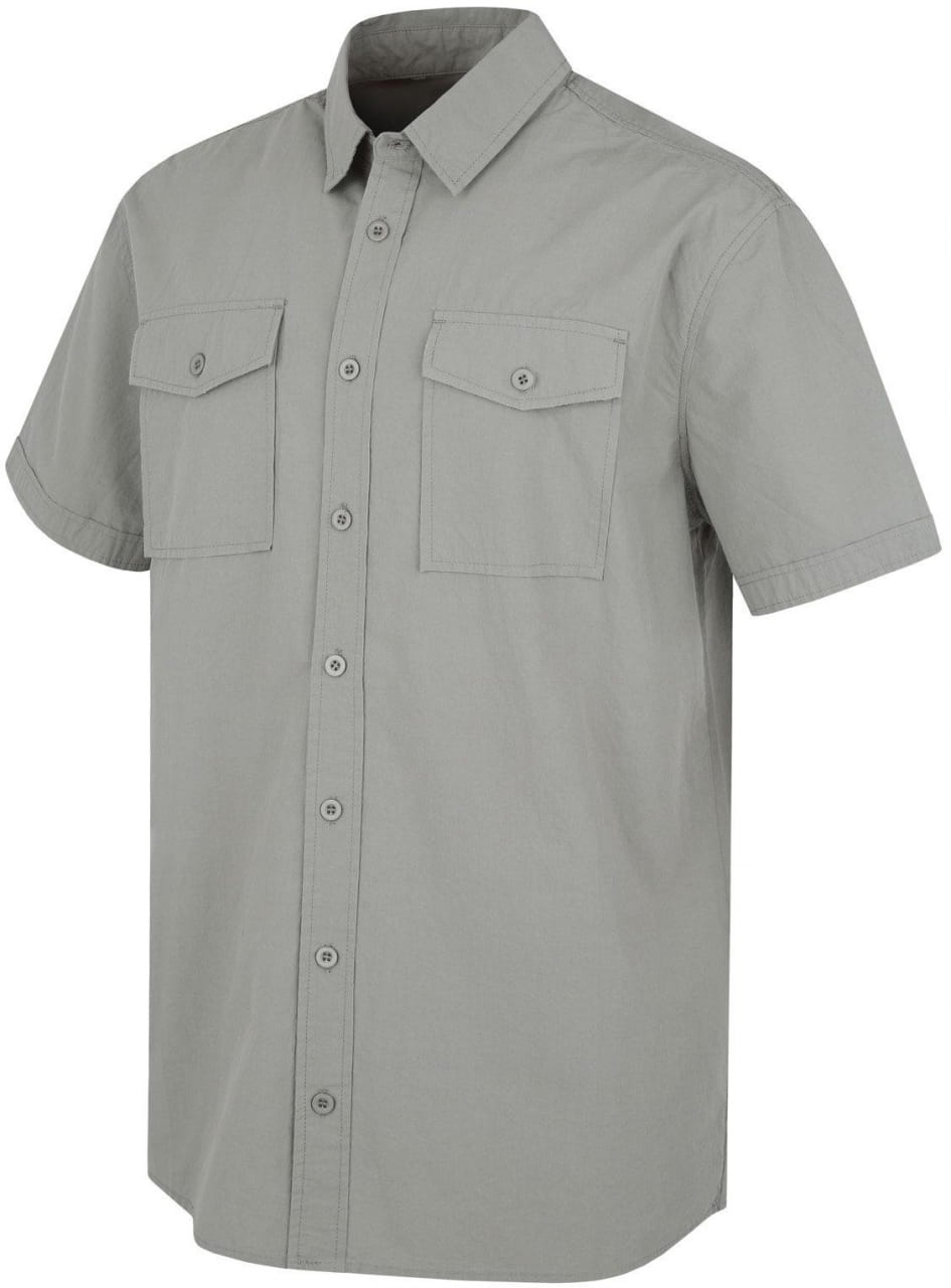 Pánske outdoorové tričko Husky Pánská košile s krátkým rukávem Grimy M