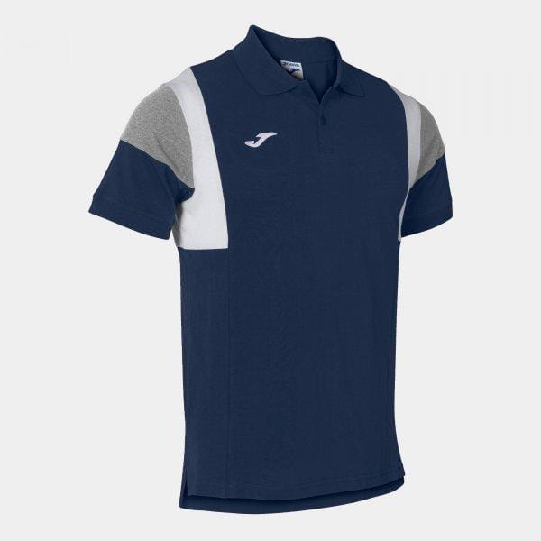 Koszulka męska Joma Confort III Short Sleeve Polo Navy