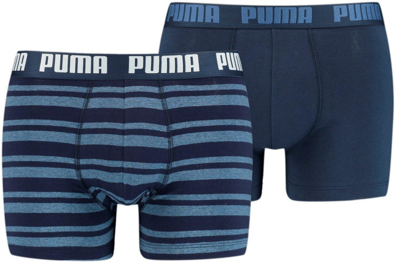 Férfi boxeralsó Puma Heritage Stripe Boxer 2P