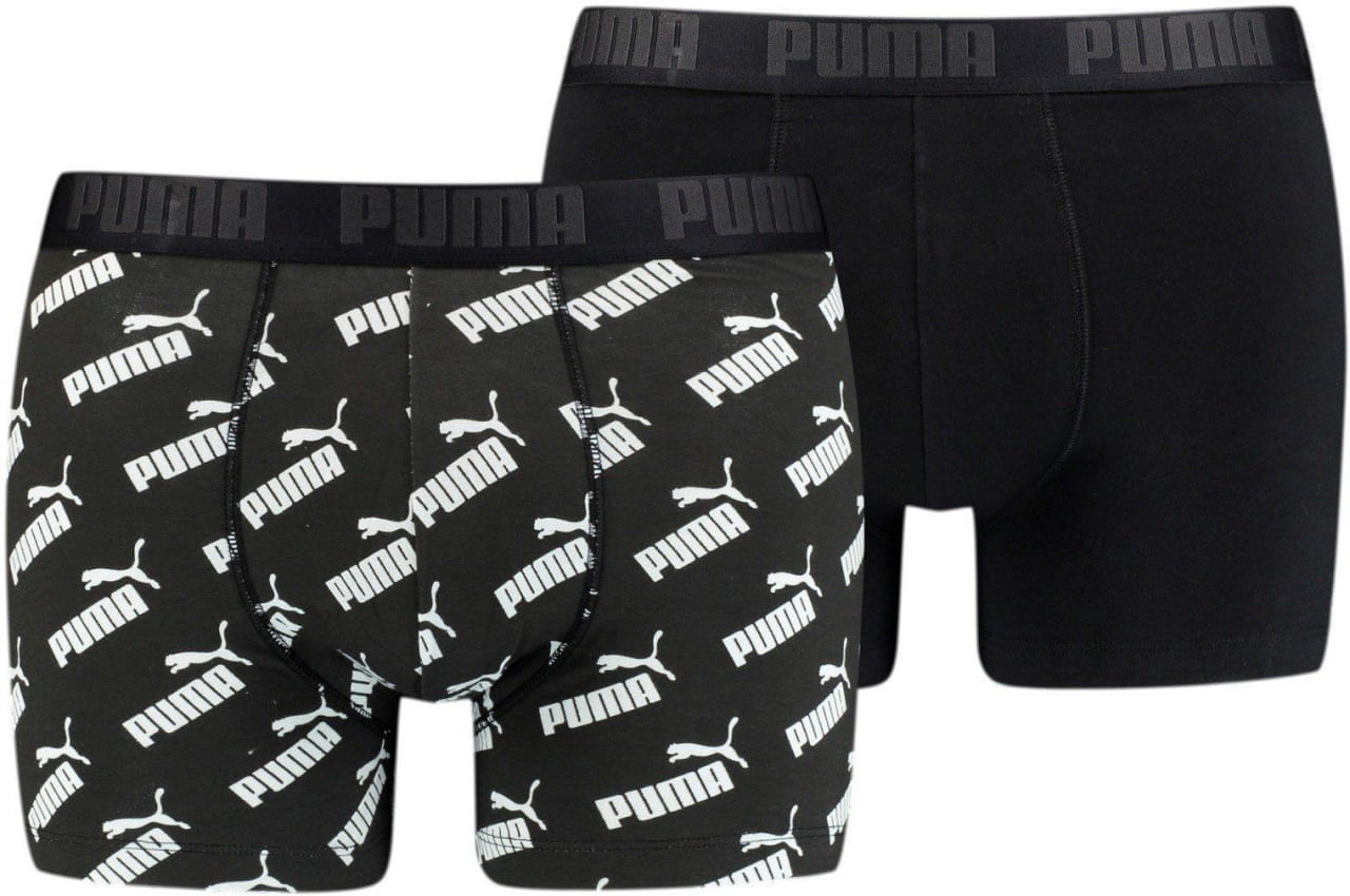 Puma Men Aop Boxer 2P - Ropa interior masculina