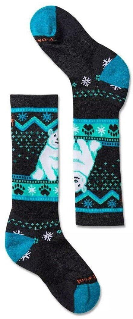 Dětské zimní ponožky Smartwool K Wintersport Full Cushion Plr Ptr Otc