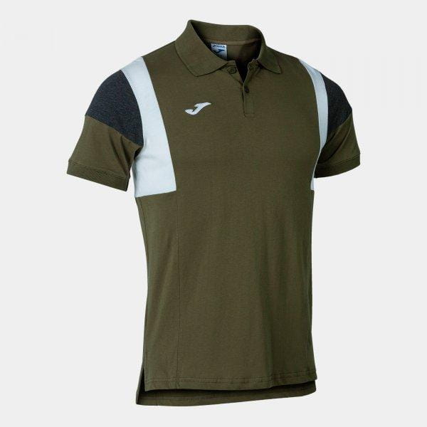 Chemise de loisirs pour hommes Joma Confort III Short Sleeve Polo Khaki
