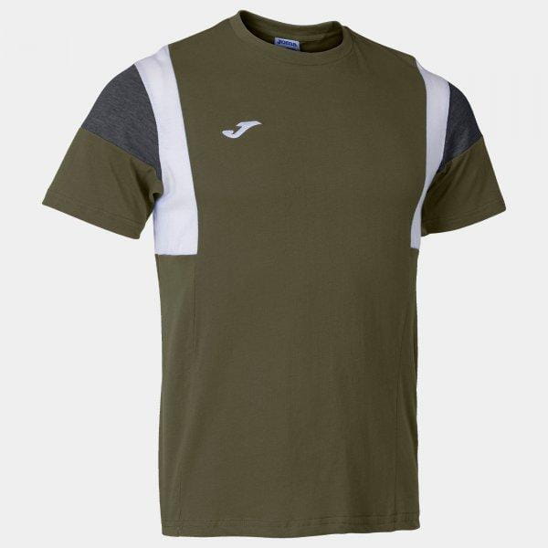 Pánské volnočasové tričko Joma Confort III Short Sleeve T-Shirt Khaki