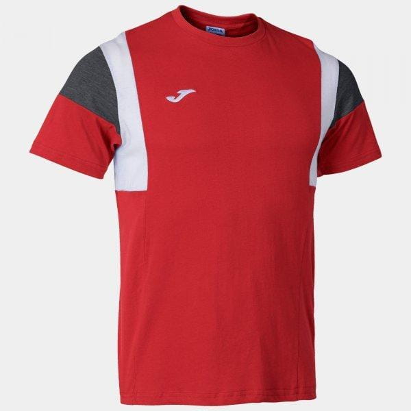 Pánské volnočasové tričko Joma Confort III Short Sleeve T-Shirt Red