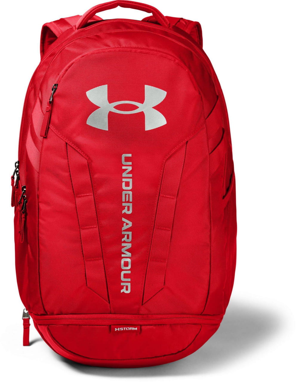Unisexový městský batoh Under Armour Hustle 5.0 Backpack-RED