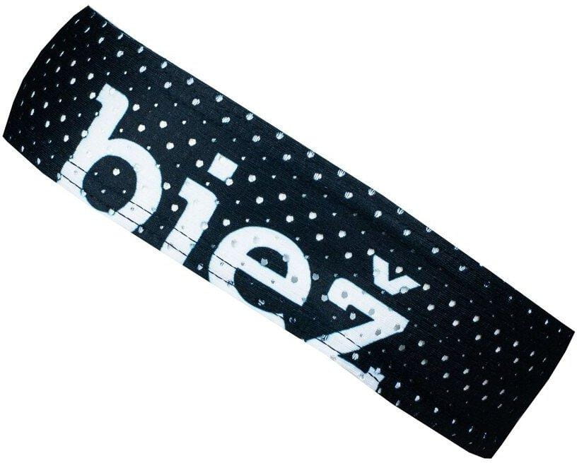 Bandeau pour les sports d'été Bjež Headband Drop 5 Bjež Black