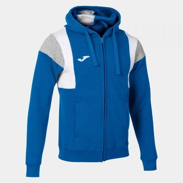 Sportliches Herren-Sweatshirt Joma Confort III Zip-Up Hoodie Royal