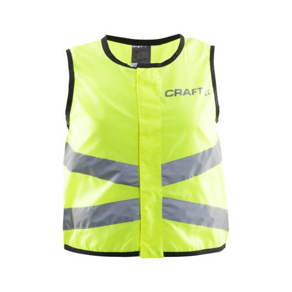 Pánské funkční vesta Craft Vesta Visibility Junior žlutá