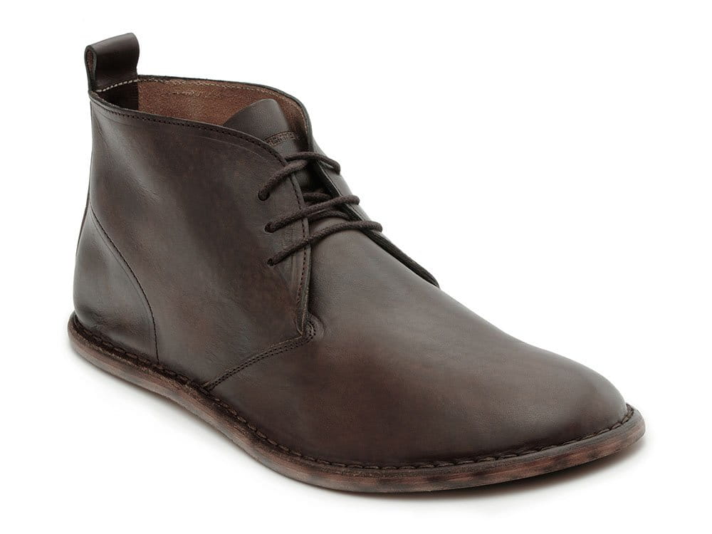 Pánská vycházková obuv Vivobarefoot PORTO M Leather DK Brown