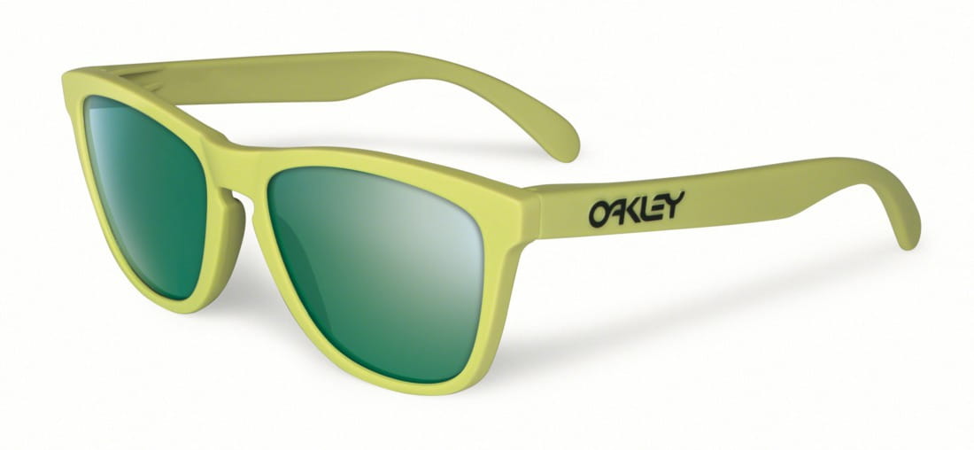 Sluneční brýle Oakley Frogskin Aspen Green /Emerald Iridium