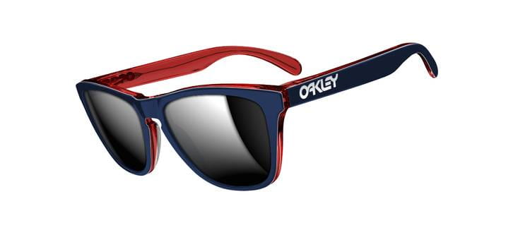 Sluneční brýle Oakley Frogskin Lx Navy/ Chrome Iridium