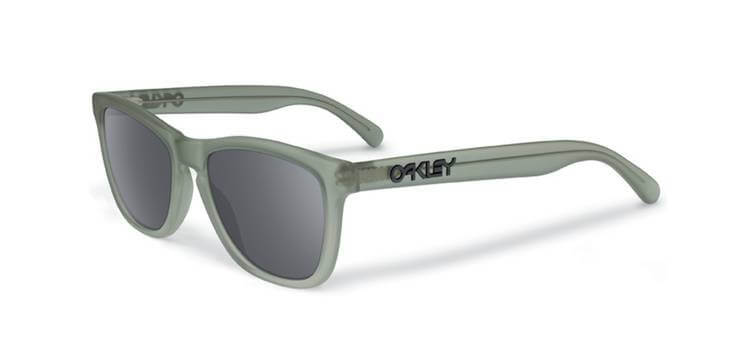 Sluneční brýle Oakley Frogskins LX Satin Olive w/Grey