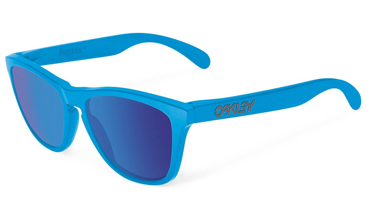 Sluneční brýle Oakley Frogskins  Matte Sky W/Sapphire Irid