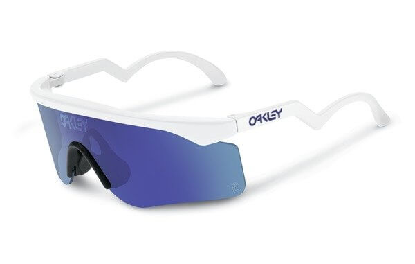 Sluneční brýle Oakley Razor Blades White w/ Violet Iridium LTD
