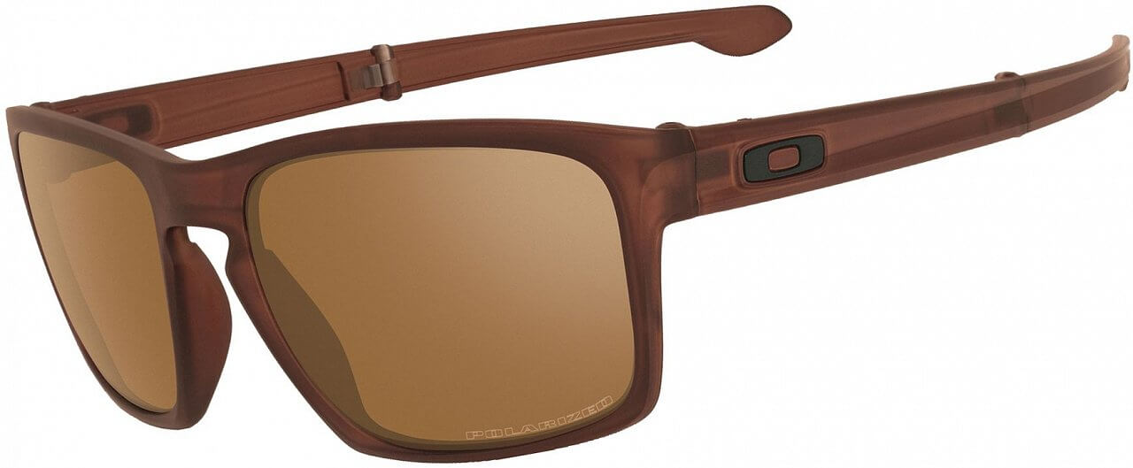 Sluneční brýle Oakley Sliver F MttDarkAmberw/TungstenIridPolar