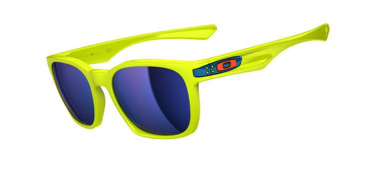Sluneční brýle Oakley Garage Rock Fathom Neon Yellow W/Ice Ird
