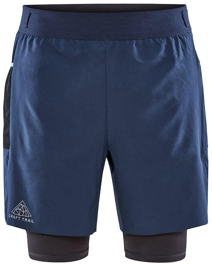Heren hardloopshorts Craft Pro Trail 2In1 Shorts M