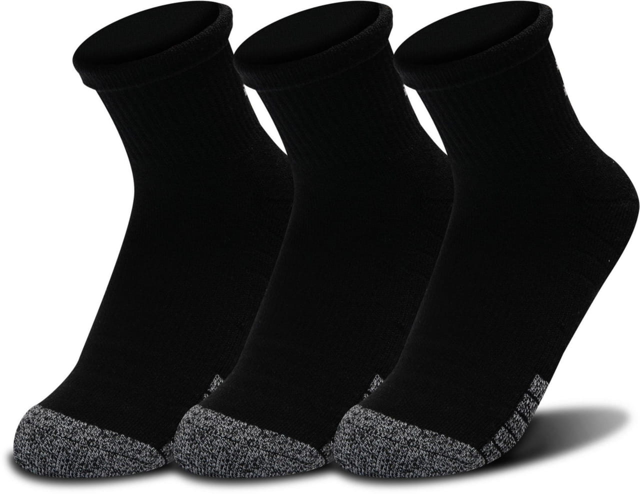 Unisex športové ponožky Under Armour Heatgear Quarter 3pk