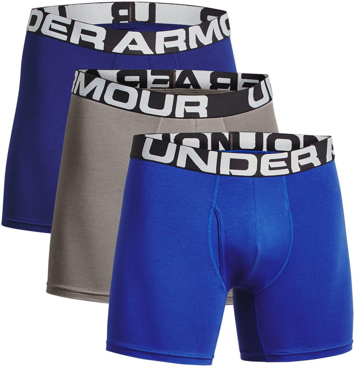 Herren-Boxershorts Under Armour Charged Cotton 6in 3 Pack