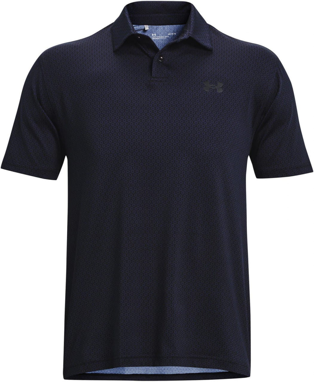Pánské tričko na golf Under Armour T2G Printed Polo-BLK