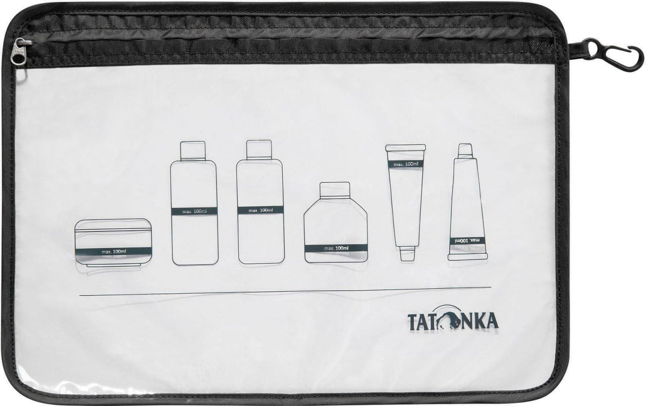 Pouzdro na tekutiny a toaletní potřeby Tatonka Zip Flight Bag A4