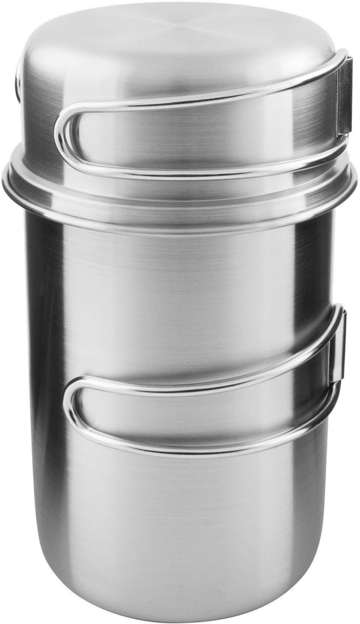 Tasse en acier inoxydable Tatonka Handle Mug 850 Set