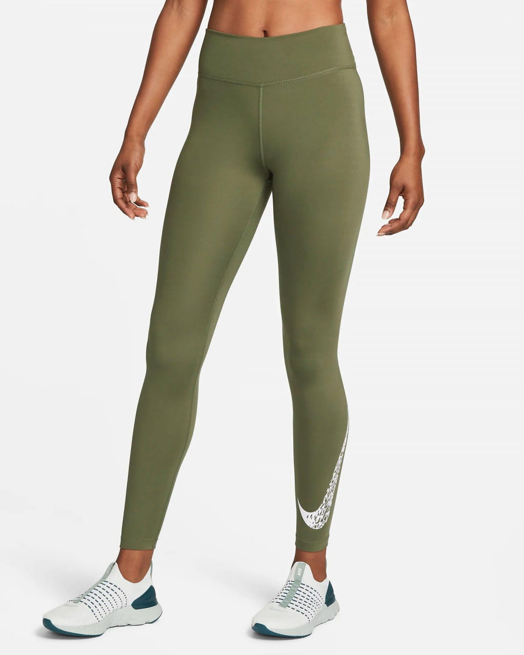 Pantaloni de jogging pentru femei Nike Dri-FIT Swoosh Run Mr 7/8 Tight