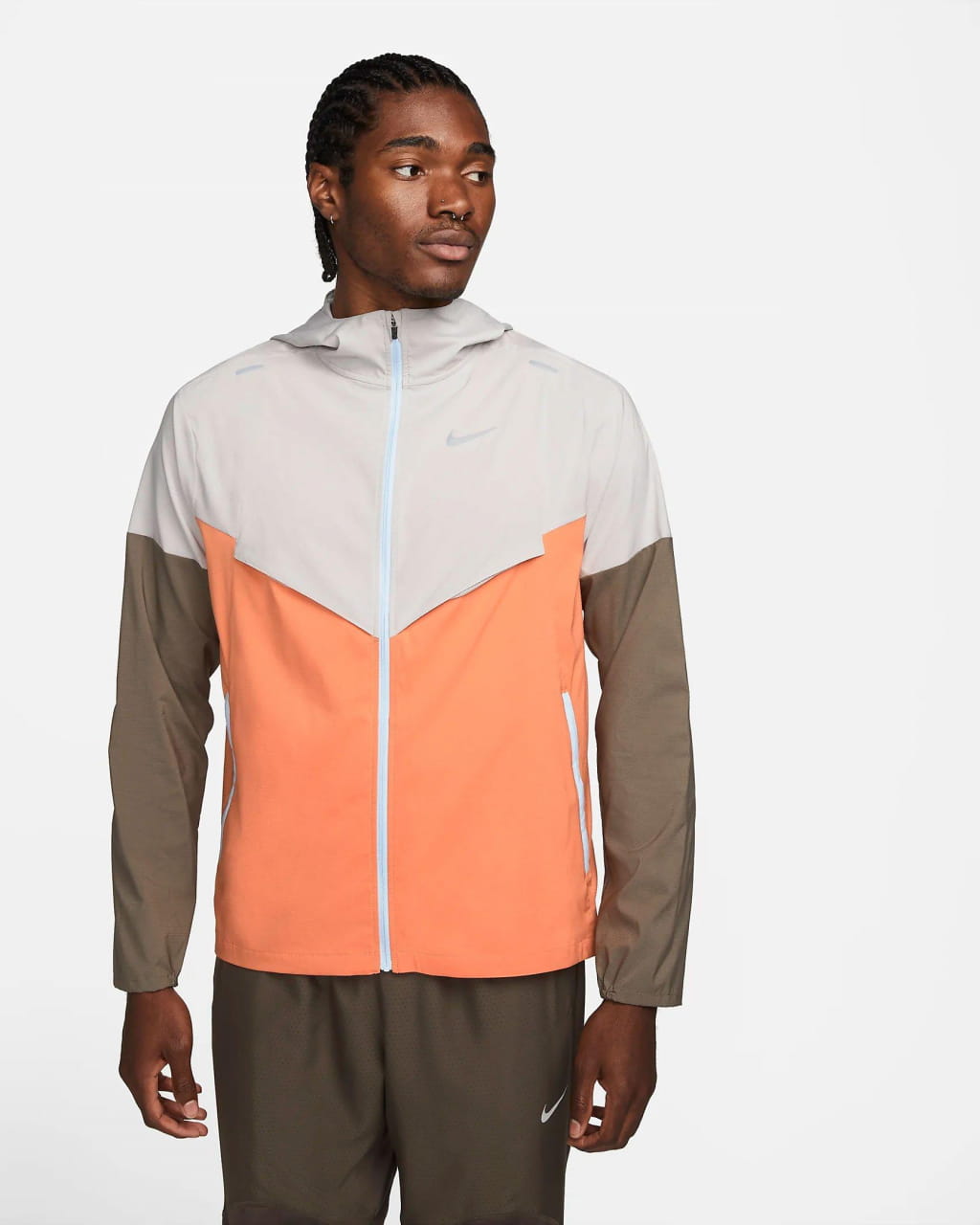 Giacca da corsa da uomo Nike Rpl Uv Windrunner Jacket