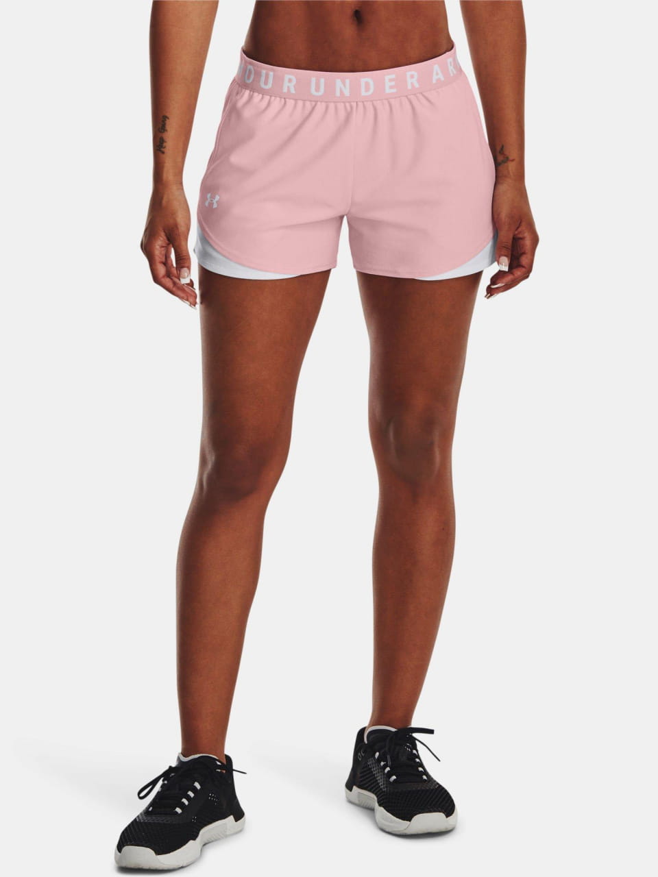 Dames sportshorts Under Armour Play Up Shorts 3.0-PNK