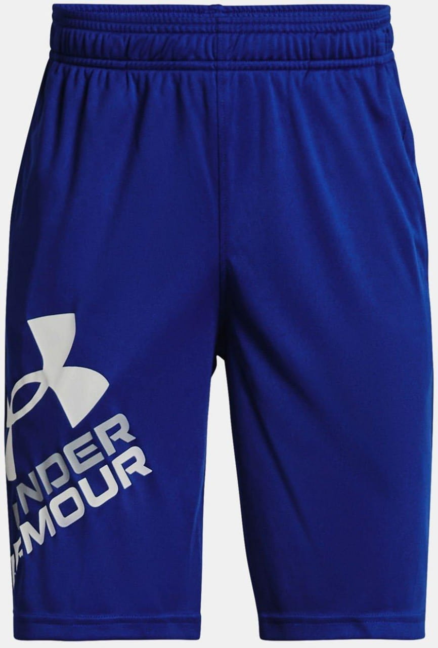 Pantalones cortos de deporte para niños Under Armour Prototype 2.0 Logo Shorts-BLU
