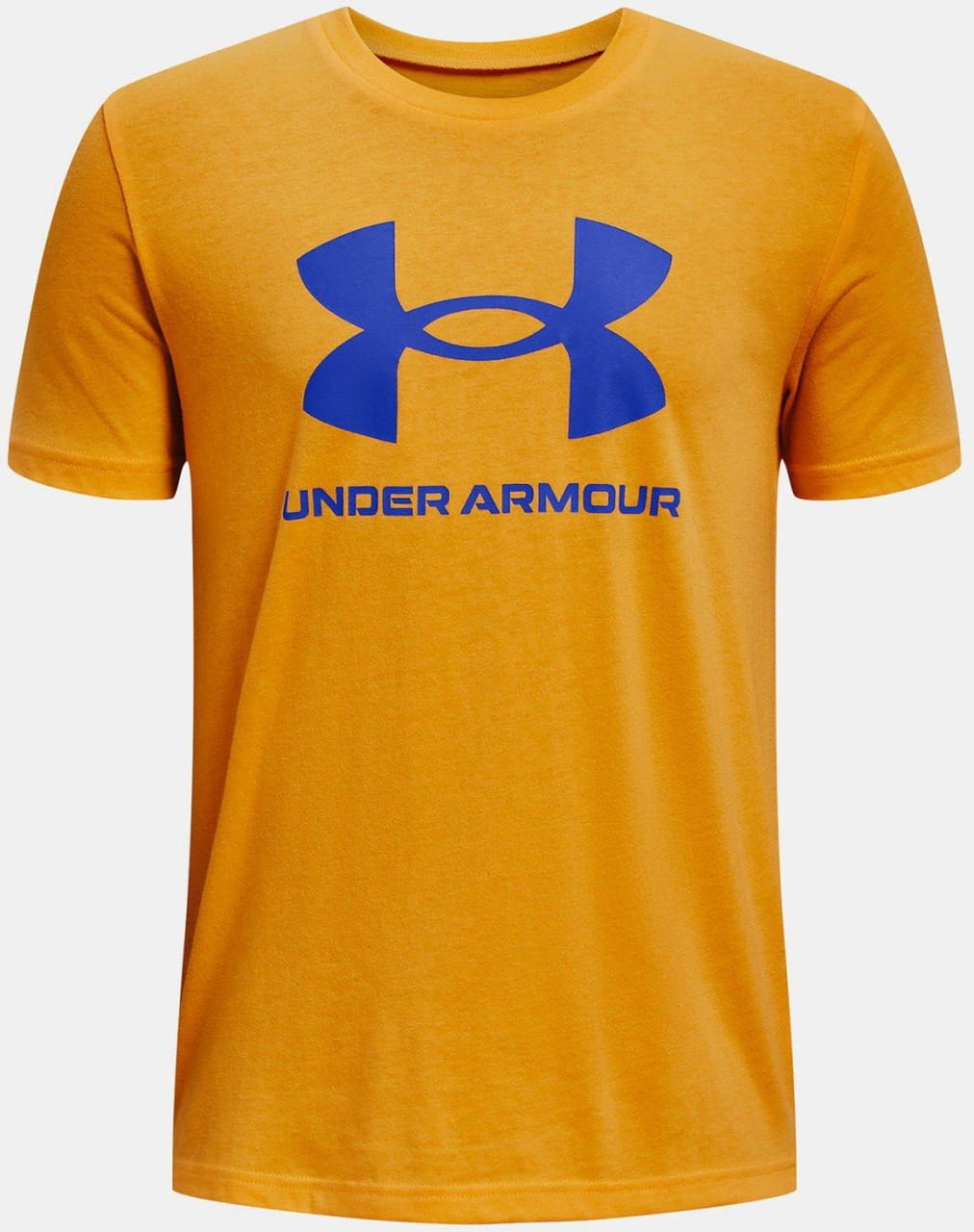 Detské športové tričko s krátkym rukávom Under Armour SPORTSTYLE LOGO SS-YLW