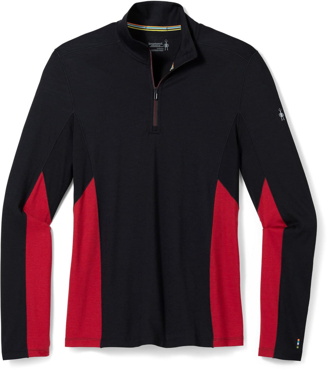 Pánské sportovní tričko Smartwool M Merino Sport Long Sleeve 1/4 Zip