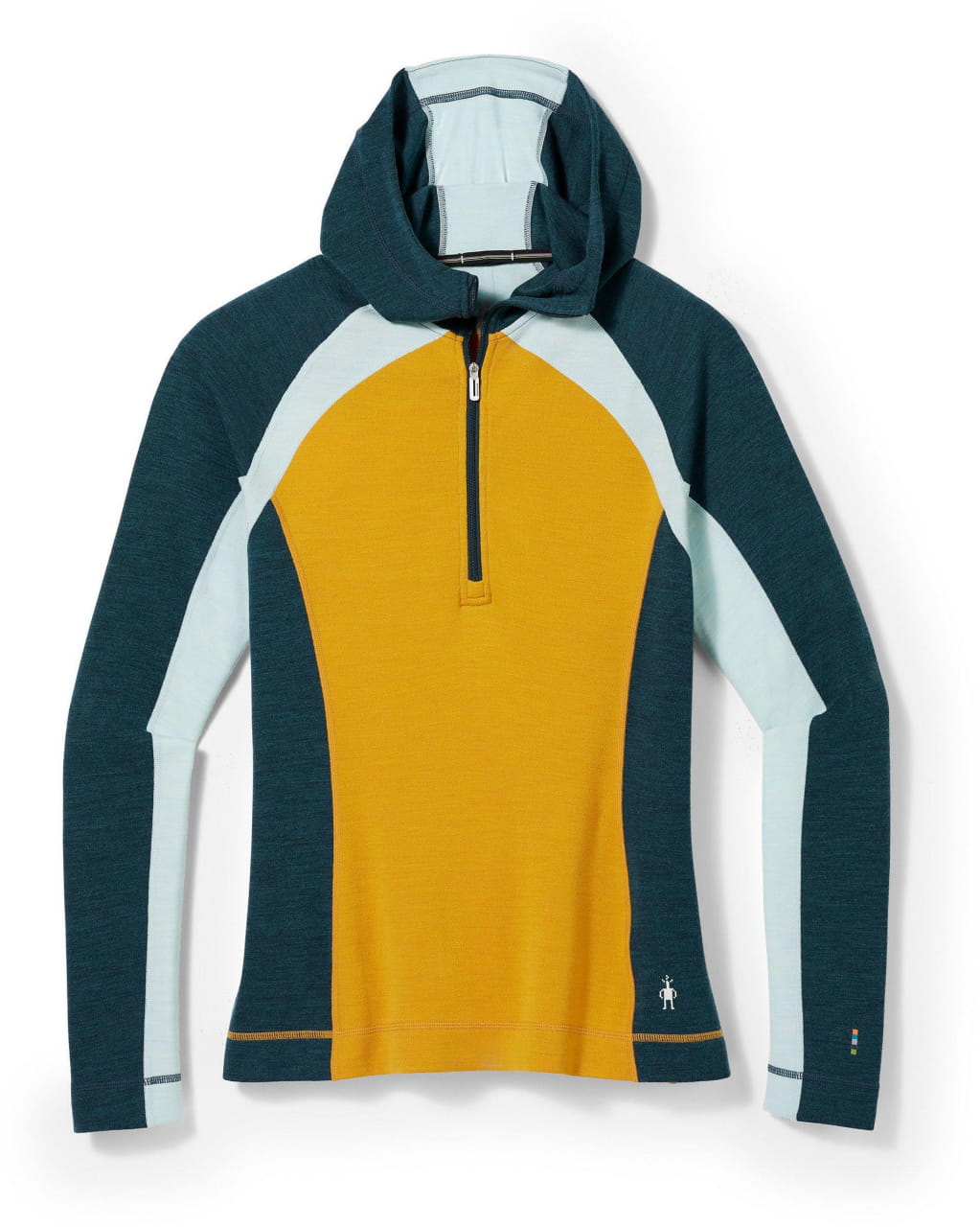 Sportliches Damen-Sweatshirt Smartwool W Classic Thermal Merino Bl 1/2 Zip Hb