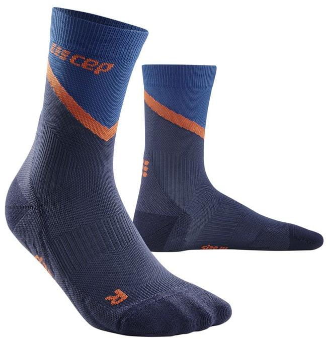 Мъжки чорапи за компресия CEP Chevron Socks Mid-Cut