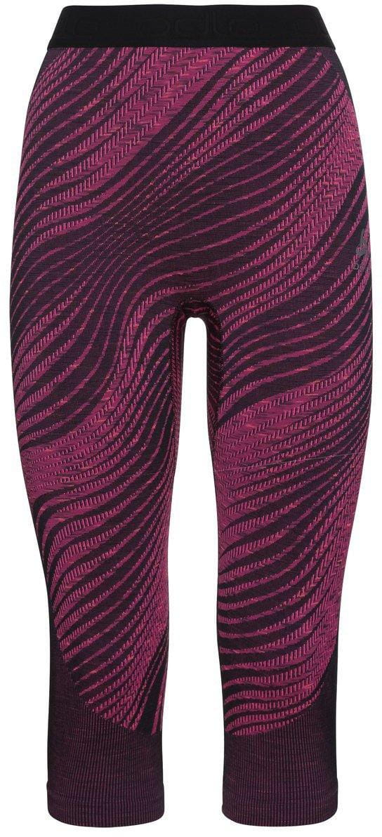 Ženske funkcionalne spodnje hlače Odlo Bl Bottom 3/4 Blackcomb Eco