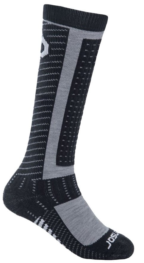 Унисекс ски чорапи Sensor Ponožky Pro Merino černá/šedá