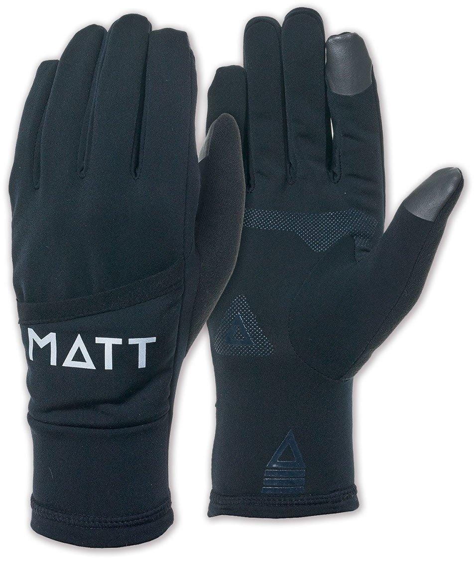 Unisexové zimní rukavice Matt Collserola Runnig Glove