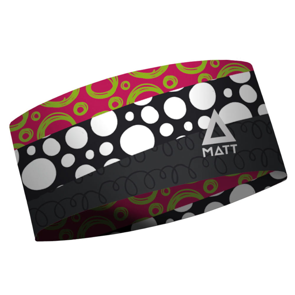 Unisex športni naglavni trak Matt Coolmax Eco Headband