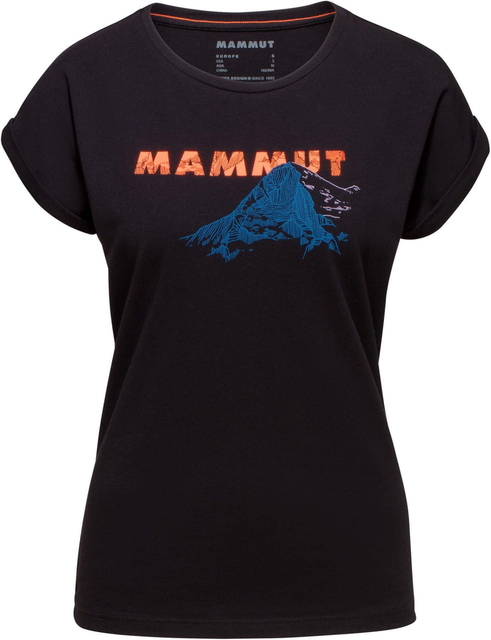 Sporthemd für Frauen Mammut Mountain T-Shirt Women Eiger