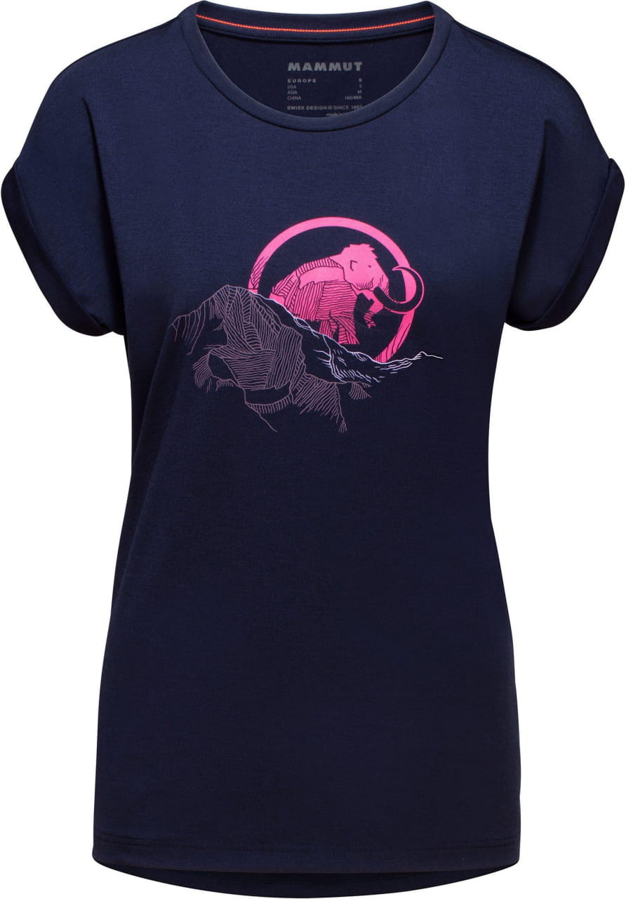 Damska koszulka sportowa Mammut Mountain T-Shirt Women Moench