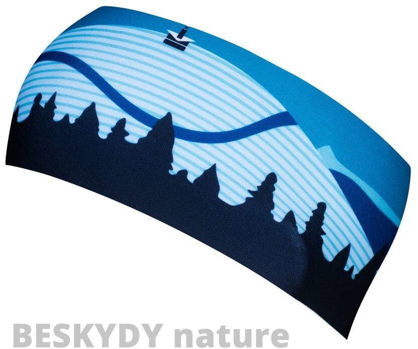 Unisexová sportovní čelenka Bjež Headband Active Beskydy Nature