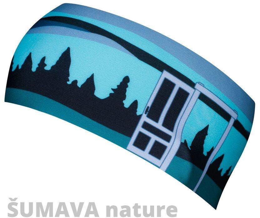 Unisex športni naglavni trak Bjež Headband Active Šumava Nature
