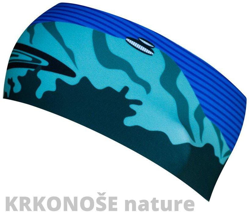 Unisex-Sport-Stirnband Bjež Headband Active Krkonoše Nature