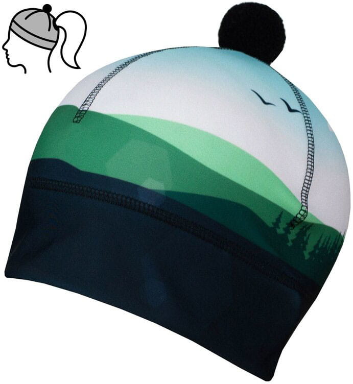 Спортна шапка унисекс Bjež Winter Cap With Ponytail Hole Nature