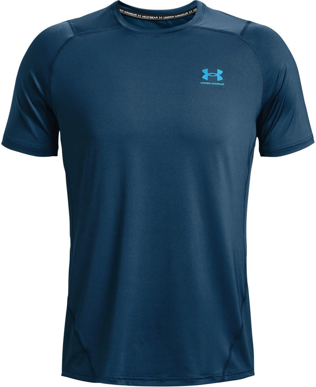 Férfi sporting Under Armour HG Armour Fitted SS-BLU