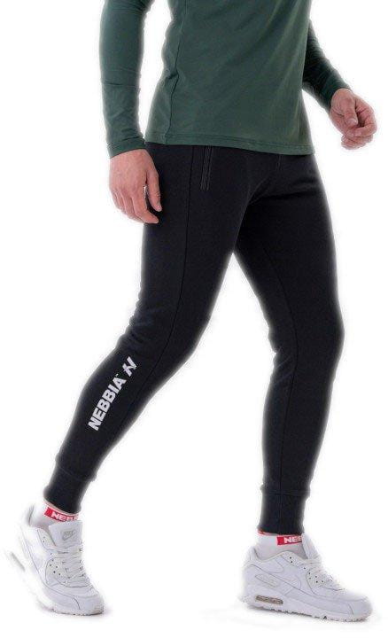 Męskie spodnie dresowe rekreacyjne Nebbia Slim Sweatpants With Zip Pockets "Re-Gain"