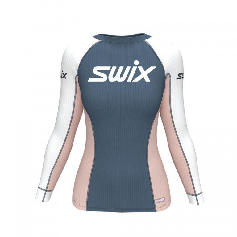 Camiseta deportiva de manga larga para mujer Swix Racex