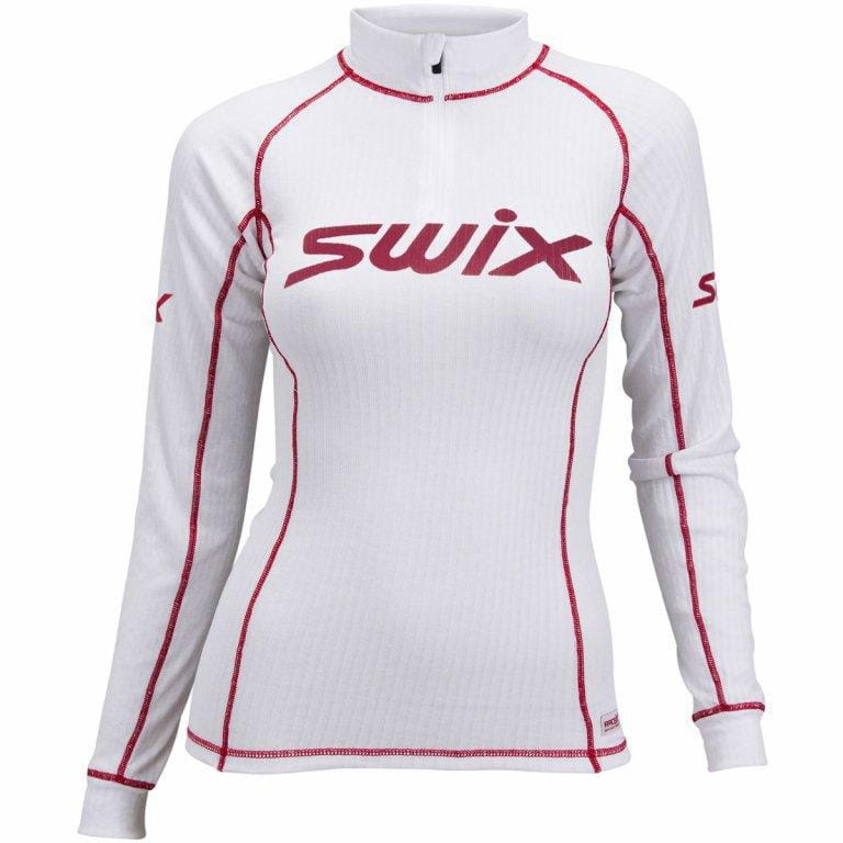 Camiseta deportiva de mujer con cremallera Swix Racex