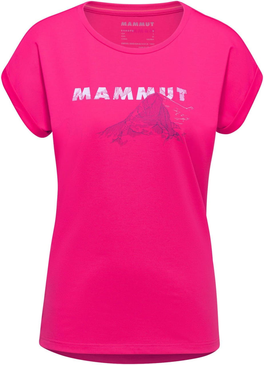 Funktions-T-Shirt für Frauen Mammut Mountain T-Shirt Women Eiger